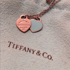 Tiffany’s Double Heart Tag Pendant